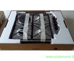 Piano cottura Whirpool 3 fuochi gas + 1 piastra el