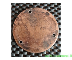 Antica  Medaglia placca rame  bollo  imposta, diam