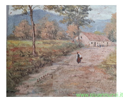 Gerardi  31.12.  1921   quadro   olio su  tavola