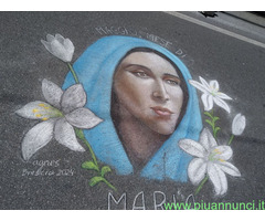 Street art, arte madonnara, live painting