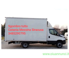 Gratis eseguiamo sgomberi di locali tel.3485290795