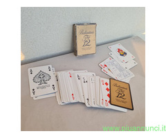 Carte   da   gioco  vintage   BALLANTINE'S THE 12