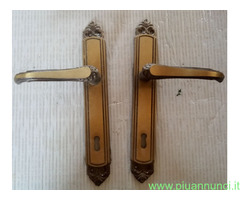 Maniglie per Porte in Ottone massiccio complete