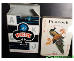 Mazzo carte da gioco  Peacock 404 vintage  sigilla