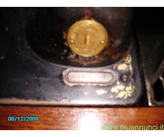 Vintage Macchina da cucire Singer del 1900