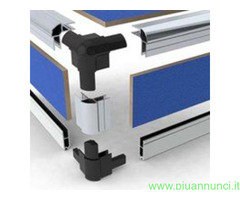 COMPONENTI HARDWARE DI COSTRUZIONE PER FLIGHTCASES