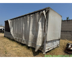 CASSONE CENTINATO PER EUROCARGO, IVECO, SCANIA, EC