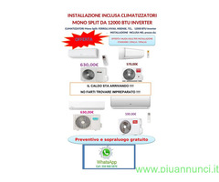 Climatizzatore installazione Roma