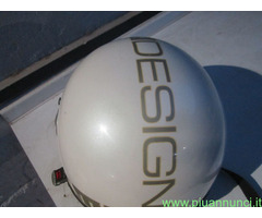 CASCO DELLA MOMO DESIGN-TAGLIA XL -BIANCO -2019