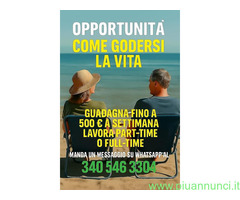 Cerco persone per lavorare in network