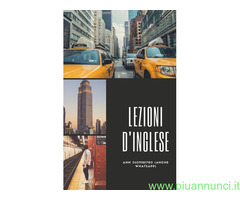 CorsoLezioni d'inglese con insegnante madrelingua