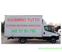 Gratis eseguiamo sgomberi di locali tel.3485290795