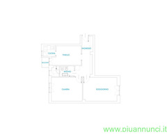 Affitto appartamento Mamiani Loreto Turro mq67 numero localitre