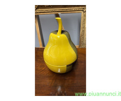 Ceramica vintage contenitore Pera, anni '70, 31x25