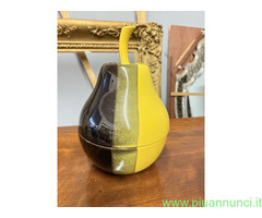 Ceramica vintage contenitore Pera, anni '70, 31x25