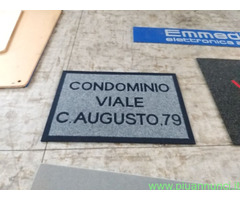 ZERBINI e TAPPETI PERSONALIZZATI ad intarsio
