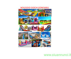 NOLEGGIO  GIOCHI  GONFIABILI PROFESSIONALI