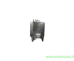 Serbatoio Acciaio Inox 1500 Litri Completa