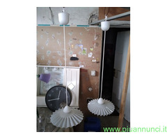 COPPIA DI LAMPADARI DA SOFFITTO VINTAGE ANNI 60