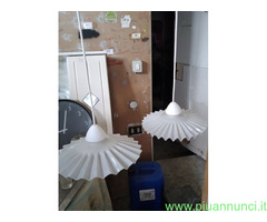 COPPIA DI LAMPADARI DA SOFFITTO VINTAGE ANNI 60