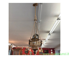 Antico lampadario vetro Murano  Vittorio Zecchin
