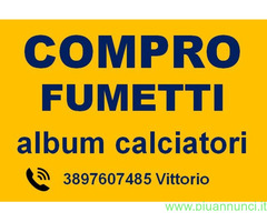 Fumetti ed album calciatori ante anni 80
