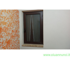 Balcone finestra persiana in alluminio rame bugnat