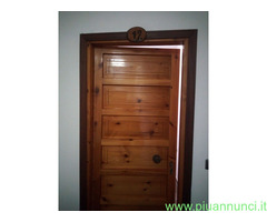 Portone in legno pantografo 9 pezzi portoncino