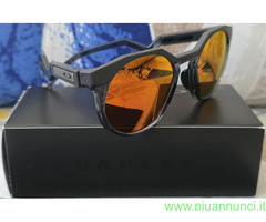 Oakley hstn circolari con lenti prizm ruby