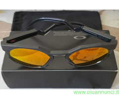 Oakley hstn circolari con lenti prizm ruby