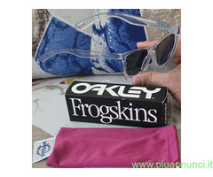 Oakley Frogskins lente prizm sapphire come NUOVI