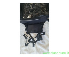 Borsa da serbatoio moto, doppia a zaino Spark
