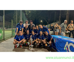 Campionato amatoriale di calcio a 8 giocatori.