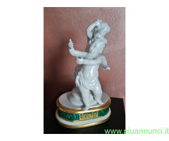 Figurina Porcellana  Mangani vintage  '    GEMINI