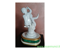 Figurina Porcellana  Mangani vintage  '    GEMINI