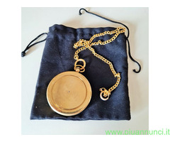 Bussola vintage  tascabile  con rosa dei venti rea