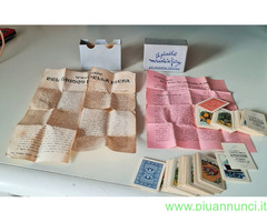 MERCANTE IN FIERA 2 Piccoli  mazzi antichi  carte