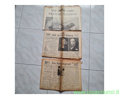 N 3 quotidiani inglesi  1958 di cui  uno  del TIME