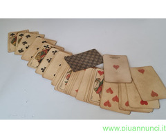 Antiche carte da gioco Masenghini  Bergamo  lombar