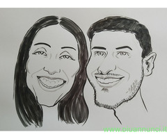Animazione artistica (ritratti,caricature,pittura)