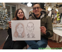 Animazione artistica (ritratti,caricature,pittura)