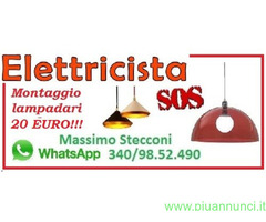 Elettricista lampadari Roma Ostiense