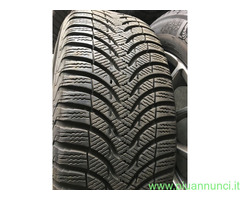 N. 4 GOMME INVERNALI MICHELIN CON CERCHI IN LEGA