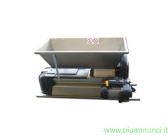 DIRASPATRICE A MOTORE CON COCLEA INOX