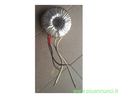 Trasformatore 220v - 12v sec. 200 va toroidale
