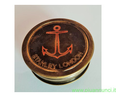 Bussola  in ottone  riproduzione  Stanley London 1