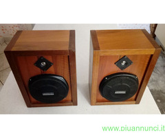 Casse acustiche in legno Noce Italiana 50 Watt