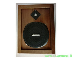 Casse acustiche in legno Noce Italiana 50 Watt
