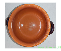 Pentole in coccio smaltate varie misure