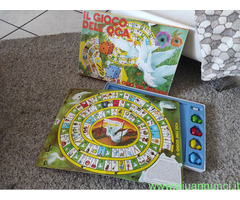 Gioco dell'oca e giro del mondo vintage